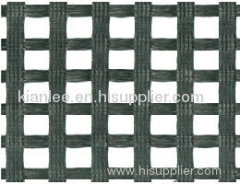 Warp knitting polyester geogrid