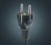 Germany straight plug with earthing,16A 250V,VDE approval