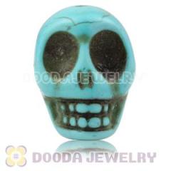 17*18mm Turquoise Carved Skull Beads | Turquoise Carved Skull Beads wholesale