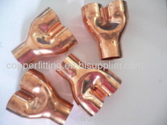 Y type copper tube