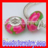 925 Sterling Silver Double Cores Charm Jewelry Polymer Clay Fimo Beads