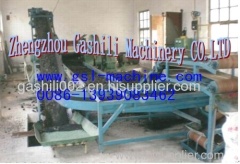 Tyre crushing machine