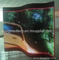 Flexible led screen P2.5 curved led screens