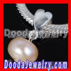 european silver pearl beads collection