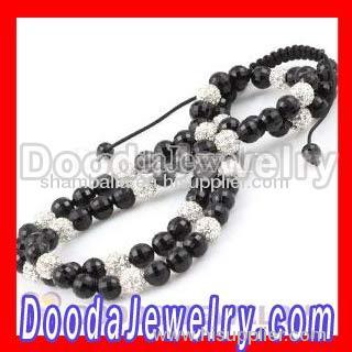 Diamond Shamballa Necklace