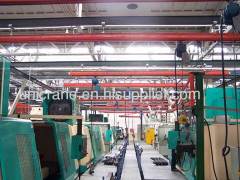 KBK Model Single Rail Suspension Soft Crane