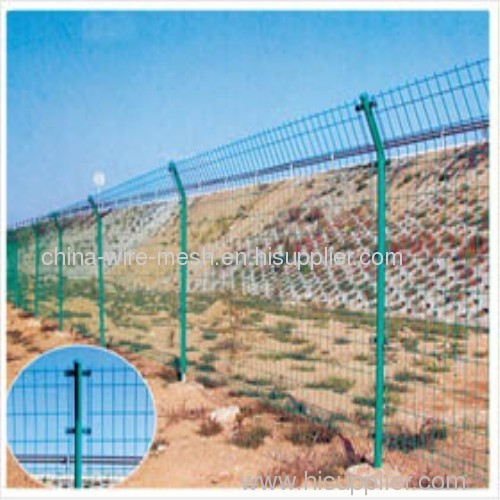 double wire type welded mesh fence
