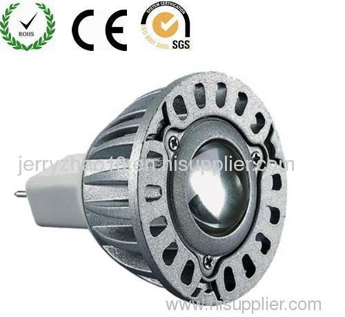 Electricity-saving 1x1W MR16 High Power Led Lamp, 12V Led GU5.3 Base, Domestic Led Lighting