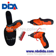 Electrician cordless screwdriver power tool set