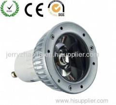 1x3W Hi-Power GU10 Led spotlight