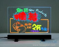 led writing boards; led flashing board; led neon board