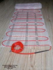 low temperature radiant underfloor heating mat zero emf