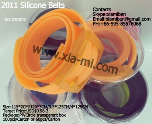 fashion colorful promotional sports silicone belts,plastic belts,rubber belts