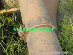 cast basalt lined steel pipe