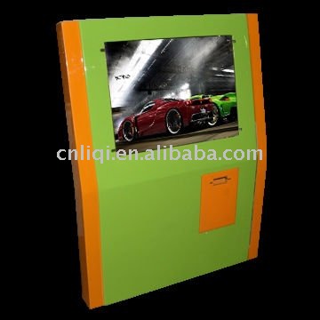 Wall mounted kiosk