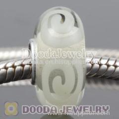 2011 New Lampwork Glass Beads 925 Sterling Silver Core european Compatible