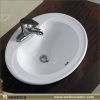 Top mounting Porcelain China Sanitaryware