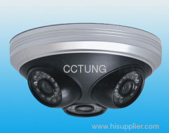 Tri-Dome CCTV camera