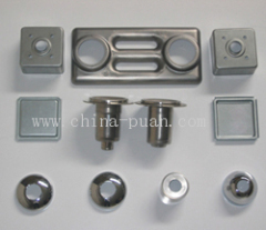 stamping fastener connector assembly