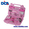 12PCS carbon steel Pretty Pink Tools Set for ladies