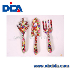 3pcs Chinese Printing Garden Tools