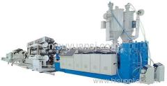 PE double-wall corrugated pipe production line