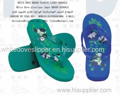white dove slipper men's summer slippers