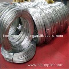 Low carbon hot dipped galvanized steel wire