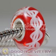 european Style Environmental Material Lampwork Murano Glass Rope Beads Jewellery