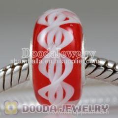 european Style Environmental Material Lampwork Murano Glass Rope Beads Jewellery
