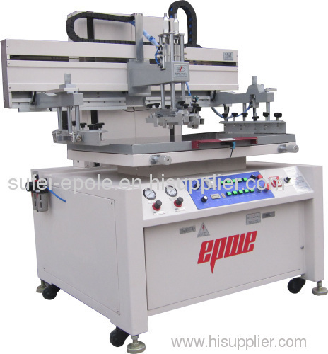 vertical flat screen printing machine