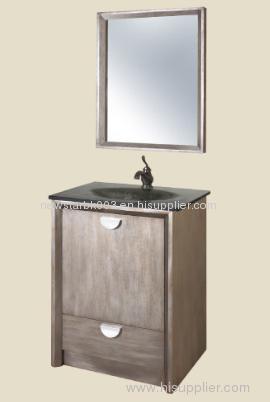 Silver Painting Bath Vanity