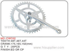 bicycle chainwheel cranks