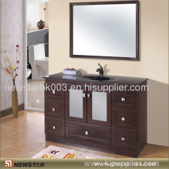 Flexible Wooden Bathroom Cabinet