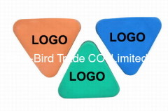 Triangle shape promotional erasers