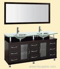 Double Bowls Classic Design Vanity