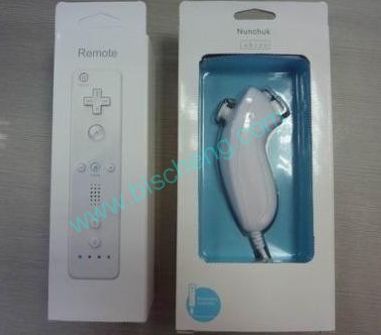 Wii remote and nunchuck controller,gamepad,joypad,joystick