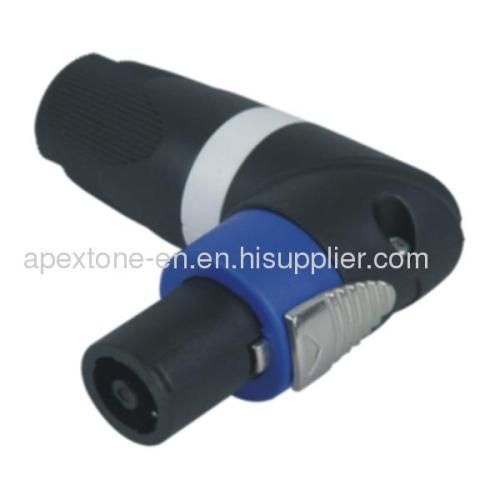 APEXTONE Speakon male plug with 90° angle AP-1419