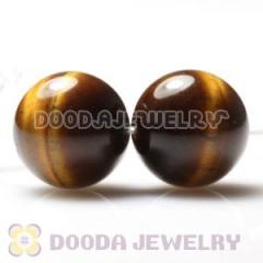 Wholesale cheap 10mm Shamballa tiger eye Beads