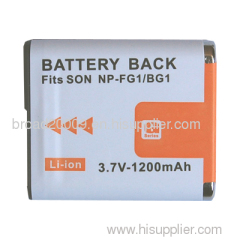 rechargeable battery NP-BG1 FOR SONY DSC-W200 T100 W80 H9 W90