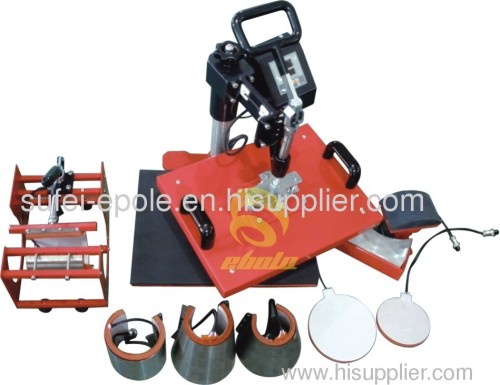 Multifunctional heat press machine