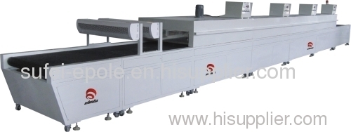 IR far infraded ray tunnel dryer machine