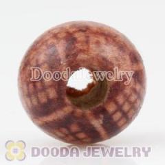 Wholesale 13mm Shamballa Wood Beads fits wooden shamballa bracelet