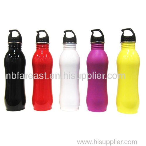 portable stainless steel sports water bottle