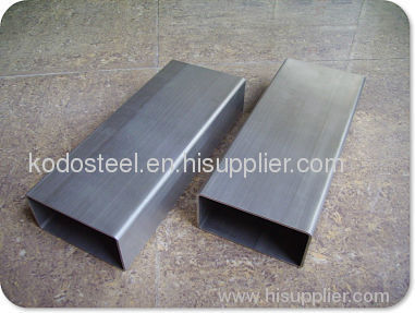stainless steel rectangular pipes