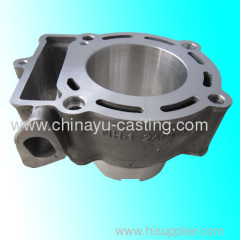 Permanent mold casting aluminum auto part