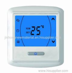 Digital LED touch screen room thermostat