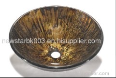 Single Bowls Glass Basins