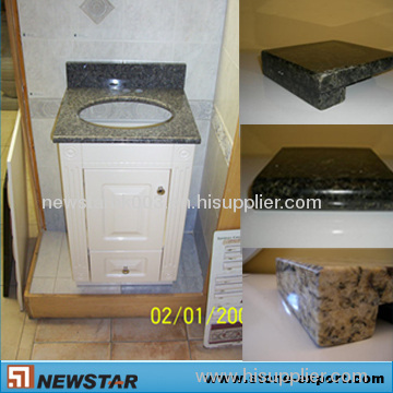 Hotel Whit Vanity With Black Granite Tops