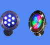 LED projecting light